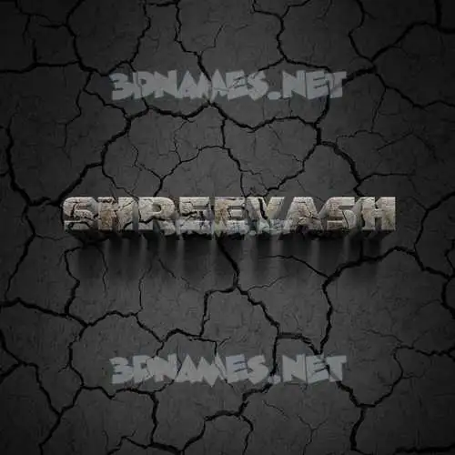 shreeyash in Cracked Stone style - 3D name wallpaper shreeyash in Cracked Stone style - 3D name wallpaper