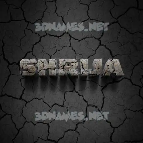 shrija in Cracked Stone style - 3D name wallpaper shrija in Cracked Stone style - 3D name wallpaper