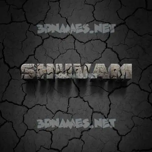 shuvam in Cracked Stone style - 3D name wallpaper shuvam in Cracked Stone style - 3D name wallpaper