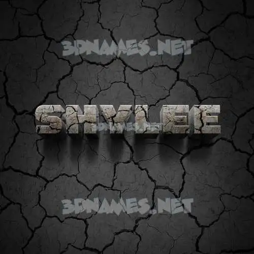 shylee in Cracked Stone style - 3D name wallpaper shylee in Cracked Stone style - 3D name wallpaper
