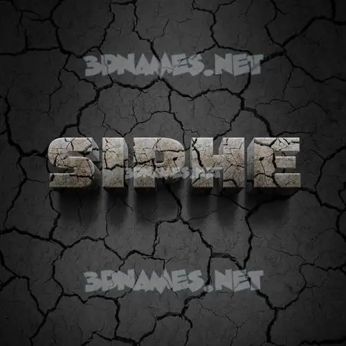 siphe in Cracked Stone style - 3D name wallpaper siphe in Cracked Stone style - 3D name wallpaper