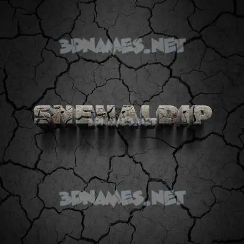 snehaldip in Cracked Stone style - 3D name wallpaper snehaldip in Cracked Stone style - 3D name wallpaper