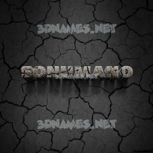 sonumano in Cracked Stone style - 3D name wallpaper sonumano in Cracked Stone style - 3D name wallpaper