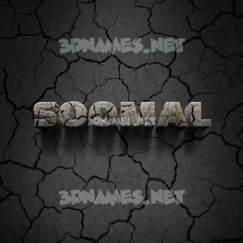 soomal in Cracked Stone style - 3D name wallpaper soomal in Cracked Stone style - 3D name wallpaper