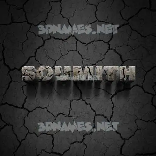 soumith in Cracked Stone style - 3D name wallpaper soumith in Cracked Stone style - 3D name wallpaper
