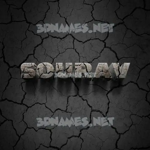 sourav in Cracked Stone style - 3D name wallpaper sourav in Cracked Stone style - 3D name wallpaper