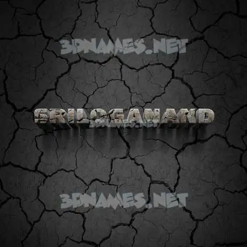 sriloganand in Cracked Stone style - 3D name wallpaper sriloganand in Cracked Stone style - 3D name wallpaper