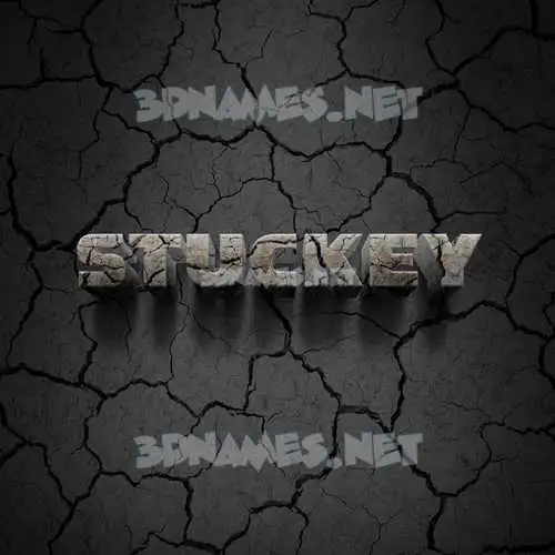 stuckey in Cracked Stone style - 3D name wallpaper stuckey in Cracked Stone style - 3D name wallpaper