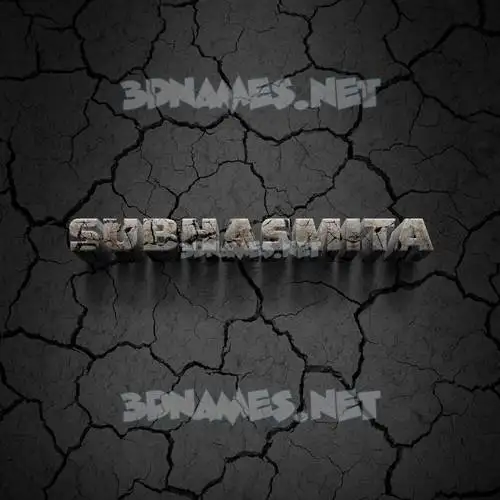 subhasmita in Cracked Stone style - 3D name wallpaper subhasmita in Cracked Stone style - 3D name wallpaper