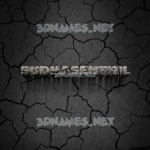 sudhasenthil in Cracked Stone style - 3D name wallpaper sudhasenthil in Cracked Stone style - 3D name wallpaper