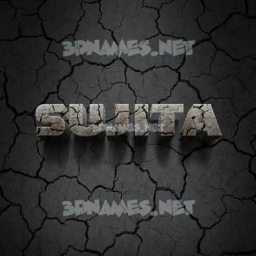 sujita in Cracked Stone style - 3D name wallpaper sujita in Cracked Stone style - 3D name wallpaper