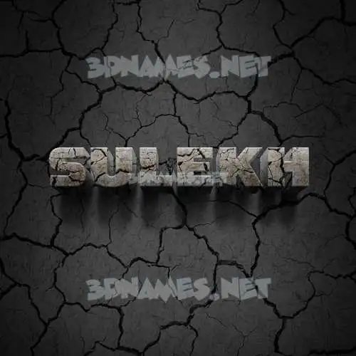 sulekh in Cracked Stone style - 3D name wallpaper sulekh in Cracked Stone style - 3D name wallpaper