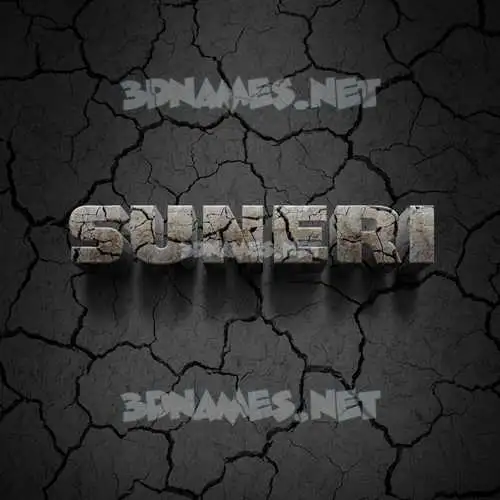 suneri in Cracked Stone style - 3D name wallpaper suneri in Cracked Stone style - 3D name wallpaper
