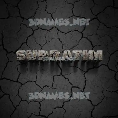supratim in Cracked Stone style - 3D name wallpaper supratim in Cracked Stone style - 3D name wallpaper