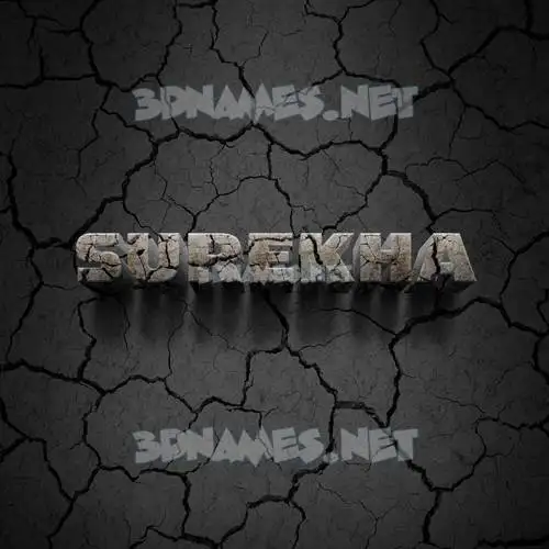 surekha in Cracked Stone style - 3D name wallpaper surekha in Cracked Stone style - 3D name wallpaper