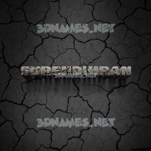 surendhiran in Cracked Stone style - 3D name wallpaper surendhiran in Cracked Stone style - 3D name wallpaper