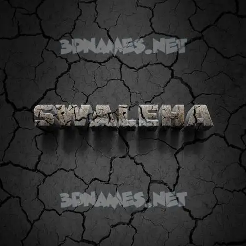 swaleha in Cracked Stone style - 3D name wallpaper swaleha in Cracked Stone style - 3D name wallpaper
