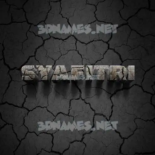 syafitri in Cracked Stone style - 3D name wallpaper syafitri in Cracked Stone style - 3D name wallpaper