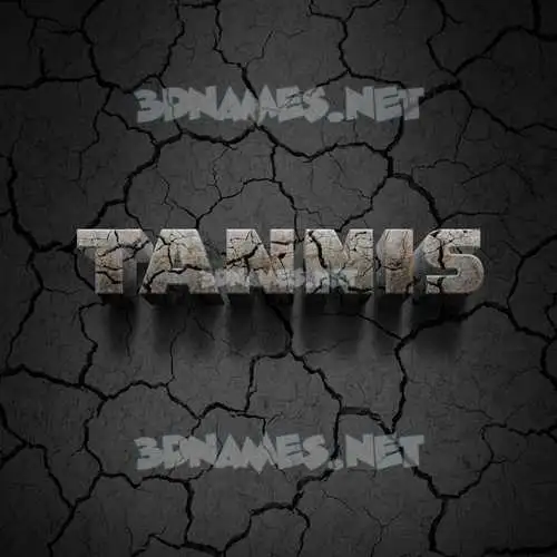 tannis in Cracked Stone style - 3D name wallpaper tannis in Cracked Stone style - 3D name wallpaper