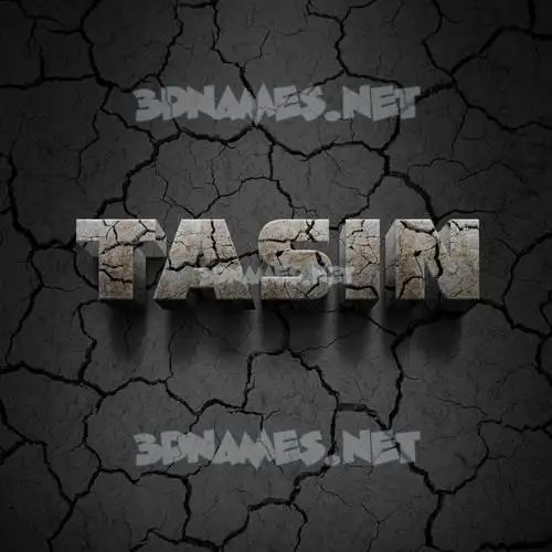 tasin in Cracked Stone style - 3D name wallpaper tasin in Cracked Stone style - 3D name wallpaper