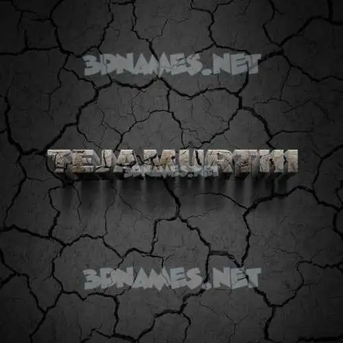 tejamurthi in Cracked Stone style - 3D name wallpaper tejamurthi in Cracked Stone style - 3D name wallpaper