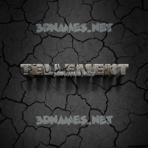 tellement in Cracked Stone style - 3D name wallpaper tellement in Cracked Stone style - 3D name wallpaper