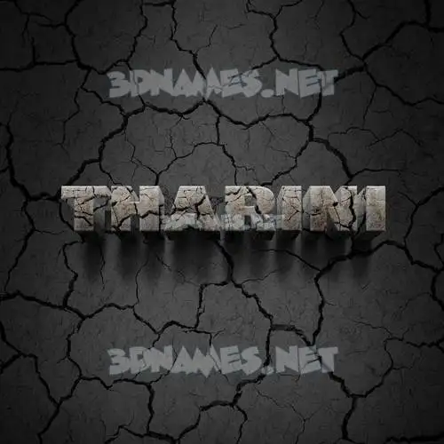 tharini in Cracked Stone style - 3D name wallpaper tharini in Cracked Stone style - 3D name wallpaper