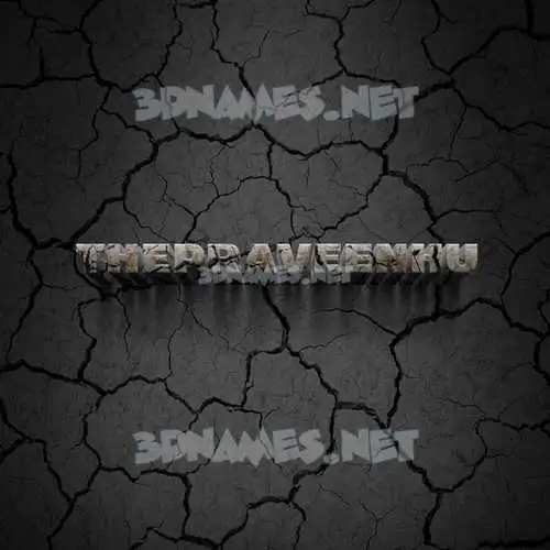 thepraveenhu in Cracked Stone style - 3D name wallpaper thepraveenhu in Cracked Stone style - 3D name wallpaper