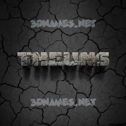 theuns in Cracked Stone style - 3D name wallpaper theuns in Cracked Stone style - 3D name wallpaper