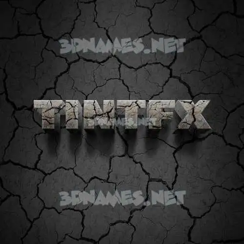 tintfx in Cracked Stone style - 3D name wallpaper tintfx in Cracked Stone style - 3D name wallpaper