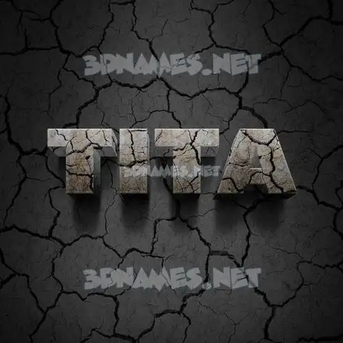 tita in Cracked Stone style - 3D name wallpaper tita in Cracked Stone style - 3D name wallpaper