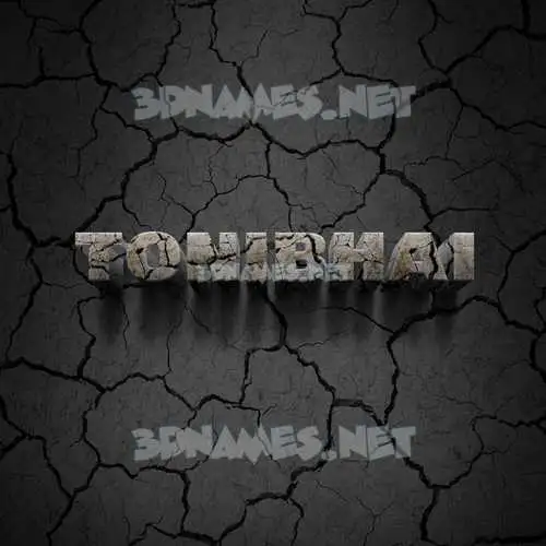 tonibhai in Cracked Stone style - 3D name wallpaper tonibhai in Cracked Stone style - 3D name wallpaper