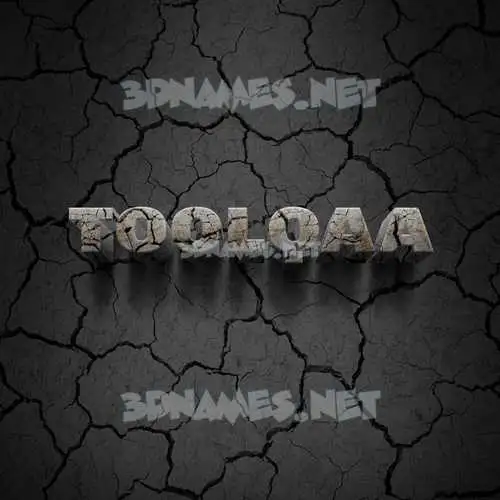 toolqaa in Cracked Stone style - 3D name wallpaper toolqaa in Cracked Stone style - 3D name wallpaper