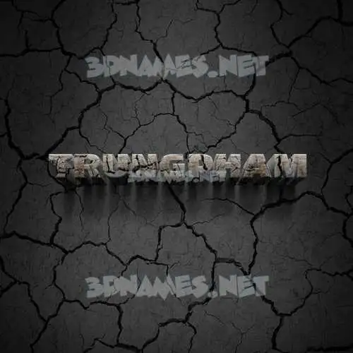 trungpham in Cracked Stone style - 3D name wallpaper trungpham in Cracked Stone style - 3D name wallpaper