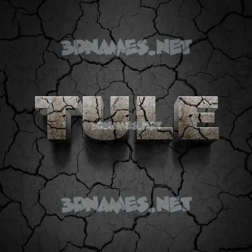 tule in Cracked Stone style - 3D name wallpaper tule in Cracked Stone style - 3D name wallpaper