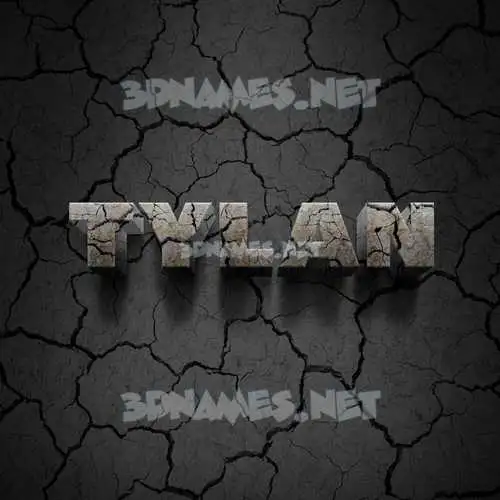 tylan in Cracked Stone style - 3D name wallpaper tylan in Cracked Stone style - 3D name wallpaper