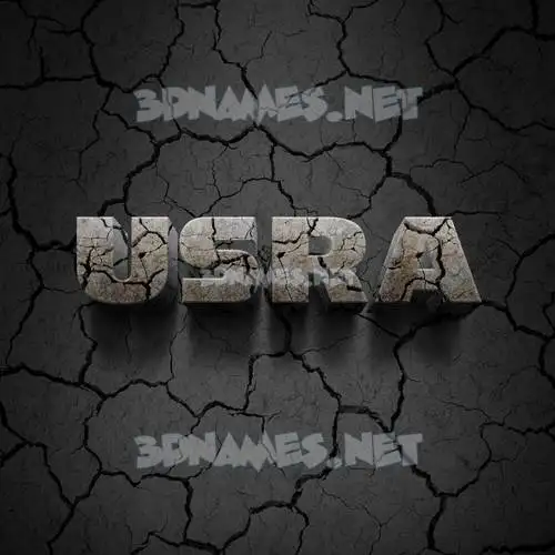 usra in Cracked Stone style - 3D name wallpaper usra in Cracked Stone style - 3D name wallpaper