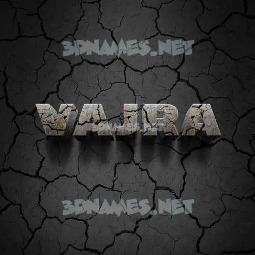 vajra in Cracked Stone style - 3D name wallpaper vajra in Cracked Stone style - 3D name wallpaper