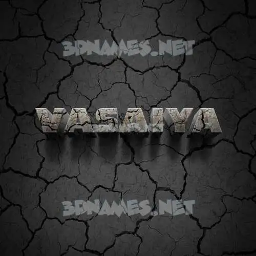 vasaiya in Cracked Stone style - 3D name wallpaper vasaiya in Cracked Stone style - 3D name wallpaper