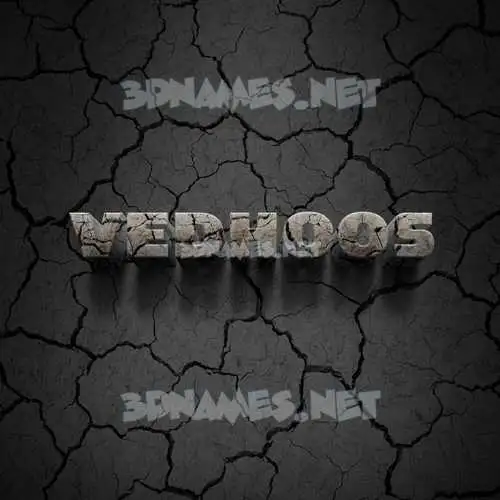 vedhoos in Cracked Stone style - 3D name wallpaper vedhoos in Cracked Stone style - 3D name wallpaper