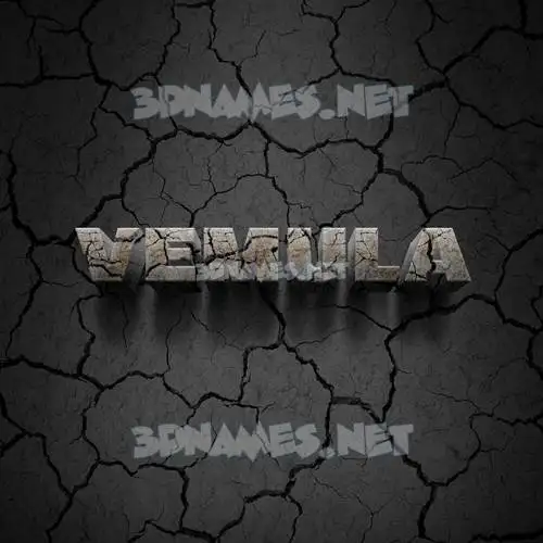 vemula in Cracked Stone style - 3D name wallpaper vemula in Cracked Stone style - 3D name wallpaper