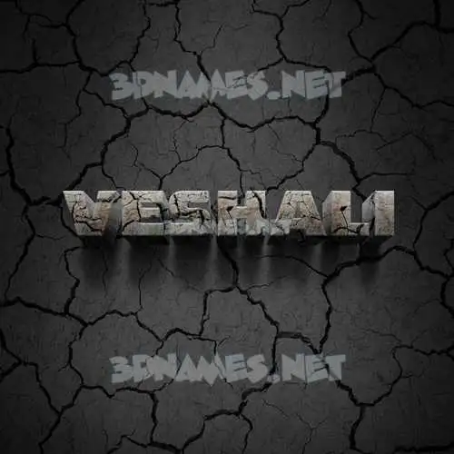 veshali in Cracked Stone style - 3D name wallpaper veshali in Cracked Stone style - 3D name wallpaper