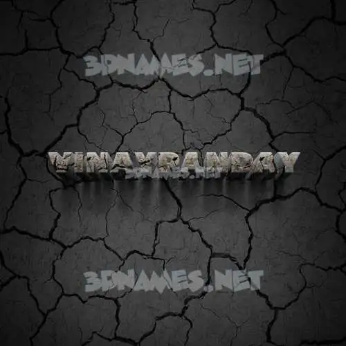 vinaypanday in Cracked Stone style - 3D name wallpaper vinaypanday in Cracked Stone style - 3D name wallpaper