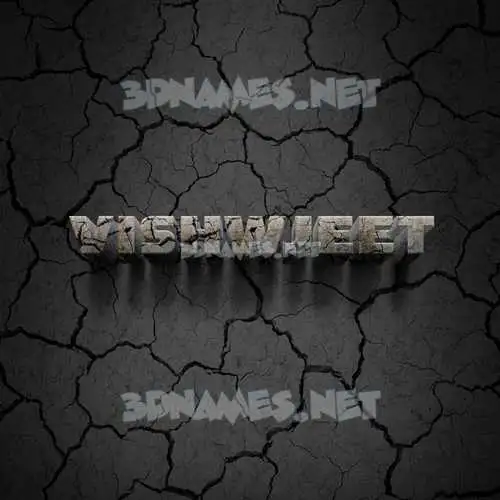 vishwjeet in Cracked Stone style - 3D name wallpaper vishwjeet in Cracked Stone style - 3D name wallpaper