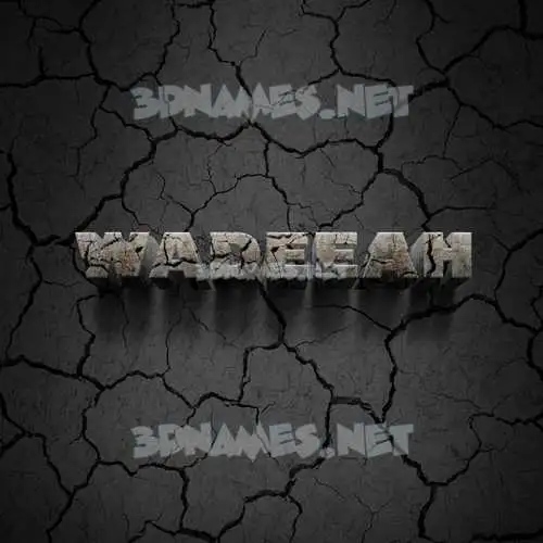 wadeeah in Cracked Stone style - 3D name wallpaper wadeeah in Cracked Stone style - 3D name wallpaper
