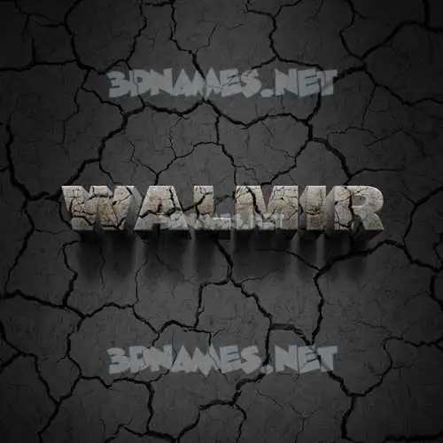 walmir in Cracked Stone style - 3D name wallpaper walmir in Cracked Stone style - 3D name wallpaper
