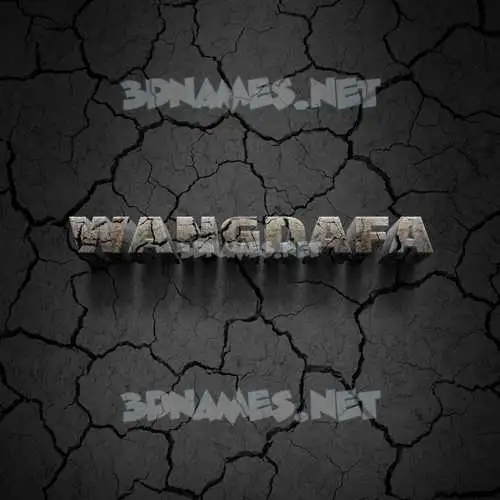 wangdafa in Cracked Stone style - 3D name wallpaper wangdafa in Cracked Stone style - 3D name wallpaper