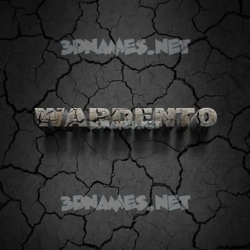 wardento in Cracked Stone style - 3D name wallpaper wardento in Cracked Stone style - 3D name wallpaper