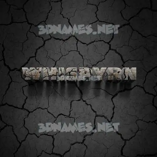 whispyrn in Cracked Stone style - 3D name wallpaper whispyrn in Cracked Stone style - 3D name wallpaper