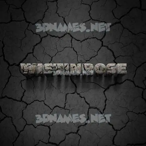 wistinrose in Cracked Stone style - 3D name wallpaper wistinrose in Cracked Stone style - 3D name wallpaper